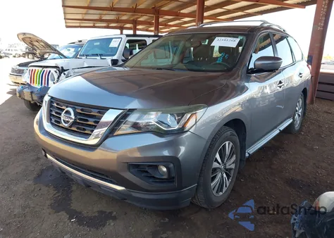 2017 Nissan Pathfinder Sl из США, поврежденный, VIN 5N1DR2MN1HC637381